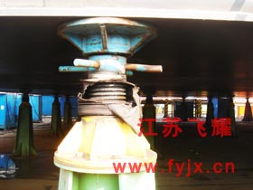 造船廠專用機(jī)械支撐現(xiàn)場(chǎng)圖